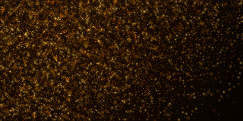 Beautiful starry snow Christmas overlay. Christmas