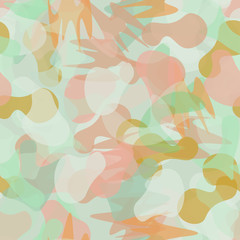 Camouflage Seamless Pattern. Military Camouflage