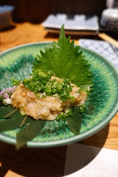 Dishes of Japanese traditional foods (Plates)
