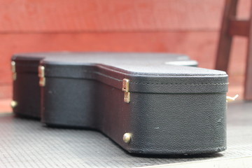 Leather Guitar Case