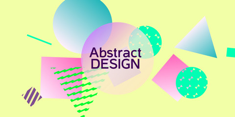 Geometric abstract background.