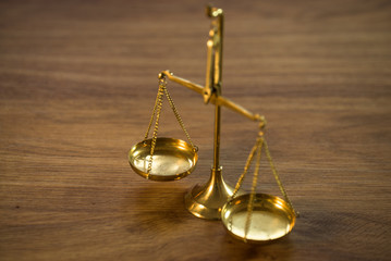 Law and justice concept image.