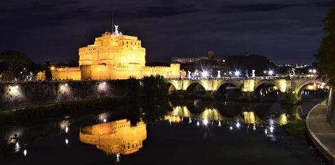 Castel Sant'Angelo in the night