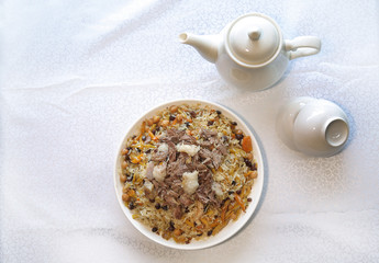 Uzbek National Foods Palov Dastarxan