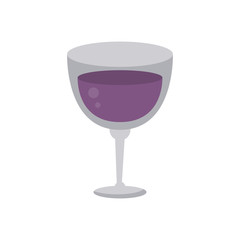wine cup drink isolated icon