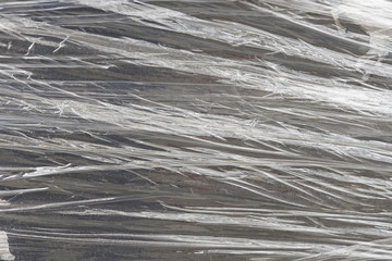 transparent white film texture with horizontal stripes