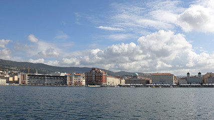 Fototapeta premium Trieste Cityscape Italy