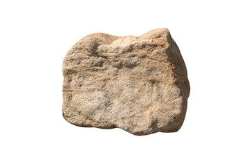 stones isolated on white background.Big granite rock stone.rock stone isolated on white background