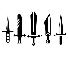 sword and rapier vector illustration