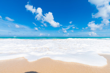 Sea wave beach sunny day Andaman sea