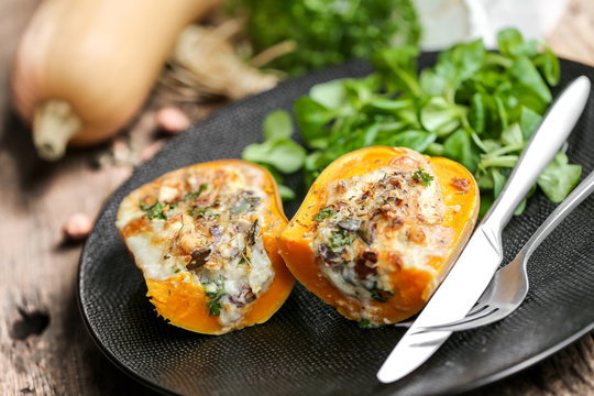 butternut  au ch&egrave;vre et graine de courge