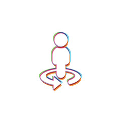 Businessman Circle -  App Icon