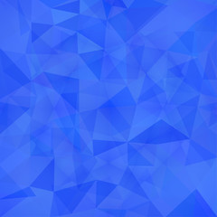 Fototapeta na wymiar Classic Blue abstract low-poly. Vector 3D design template. Geometric background with ice texture.