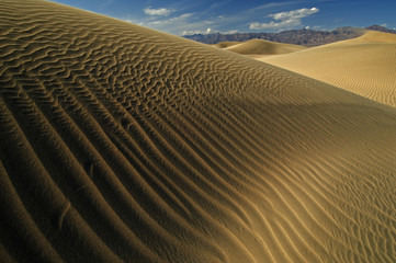 Naklejka premium Landscape Mesquite Flat Sand Dunes, Death Valley National Park, California, USA