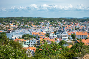 View of the Town and Harbor of Marstrand, Sweden