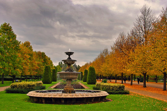 Regent's Park gardens, London, England