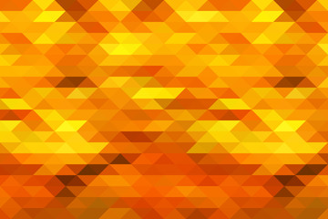 Fototapeta premium Abstract orange red mosaic background