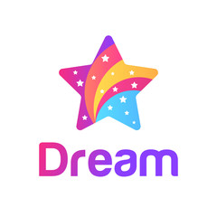 Dream Logo Design Vector Template