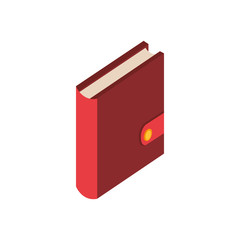 diary supply office isolated icon