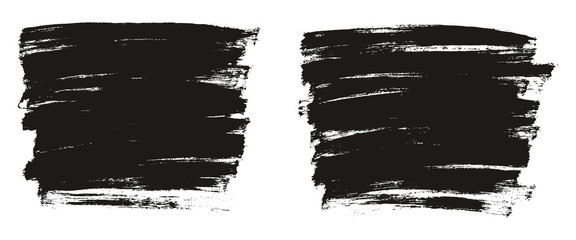 Flat Paint Brush Thin Full Background High Detail Abstract Vector Background Set 