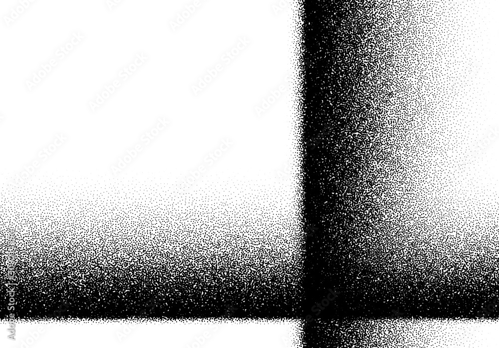Poster Abstract background with layers of scattered dots
