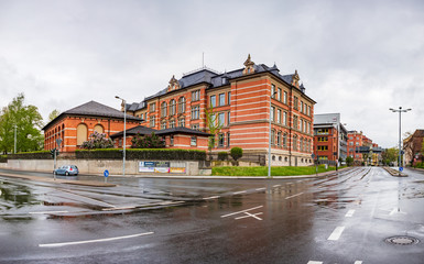 Townscape of Jena in Thuringia