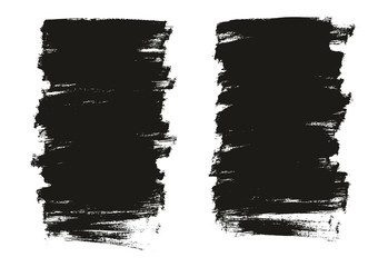 Fototapeta premium Flat Paint Brush Thin Full Background High Detail Abstract Vector Background Set 