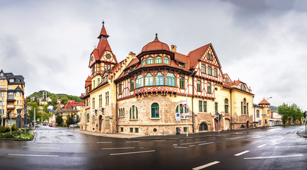 Fototapeta na wymiar Townscape of Jena in Thuringia
