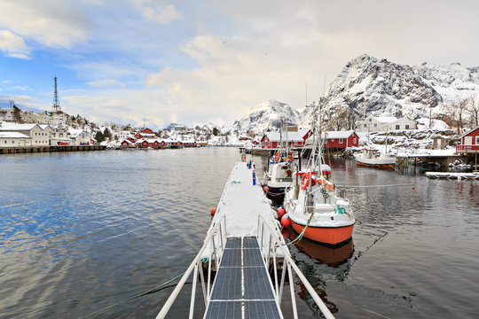 Moskenes on Lofoten Islands