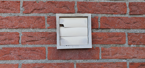 brick wall with venture