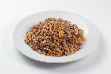 Buckwheat with carrots