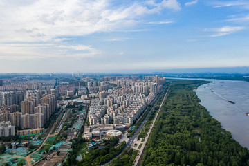 Nanjing City, Jiangsu Province, urban construction landscape