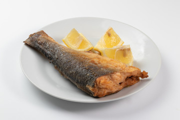 Grilled pink salmon