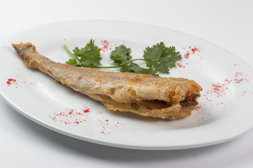Grilled pollock