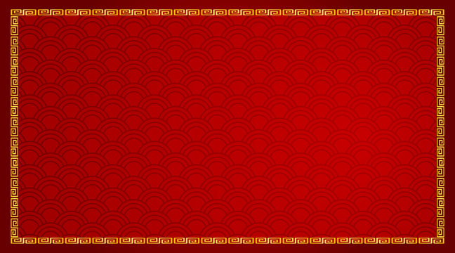 Background design with abstract pattern in red