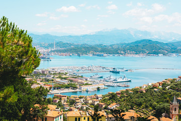International Port of La Spezia. The port of La Spezia is one of the largest commercial ports in the Ligurian Sea