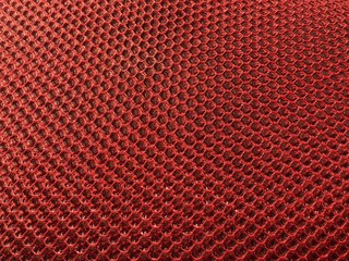 Synthetic fabric texture, red cell, nice background pattern.