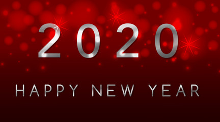 Happy new year background design for 2020