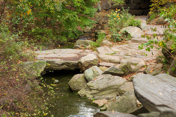 Central Park New York City Glen Span Arch Park