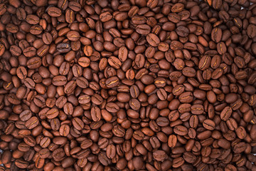 roasted coffee beans, can be used as background