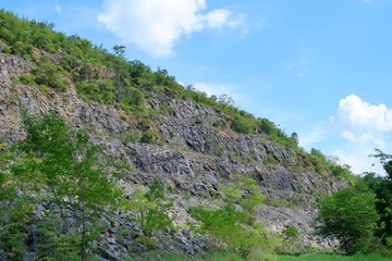 Fototapeta na wymiar rocks in the mountains.