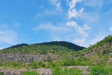Fototapeta na wymiar rocks in the mountains.