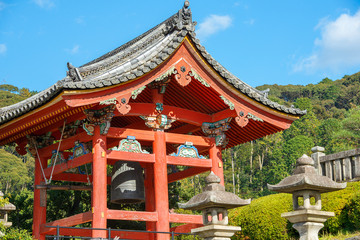 Kiyomizu-dera, buddhist temple complex of Kyoto, Japan