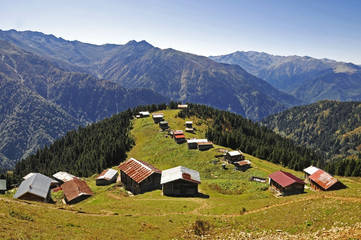 Pokut and sal plateau rize camlihemsin. Pokut and sal in the black sea and rize turkey. 