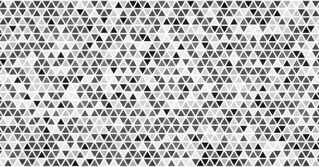 Abstract illustration consisting of small color triangles. Triangular geometric background.