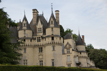 Fototapeta na wymiar chateau del loira
