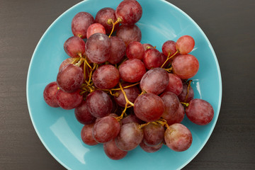 Red grape close-up