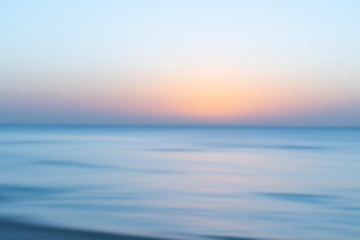 Ocean abstract blur