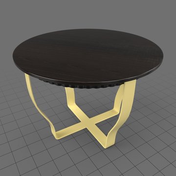 Modern round table