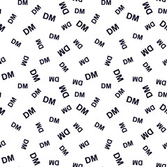 Money currency sign Deutsche Mark Germany seamless pattern simple style finance business banking cash in colors, navy blue decorated wallpaper background for website, wrapping paper, textile fabric.
